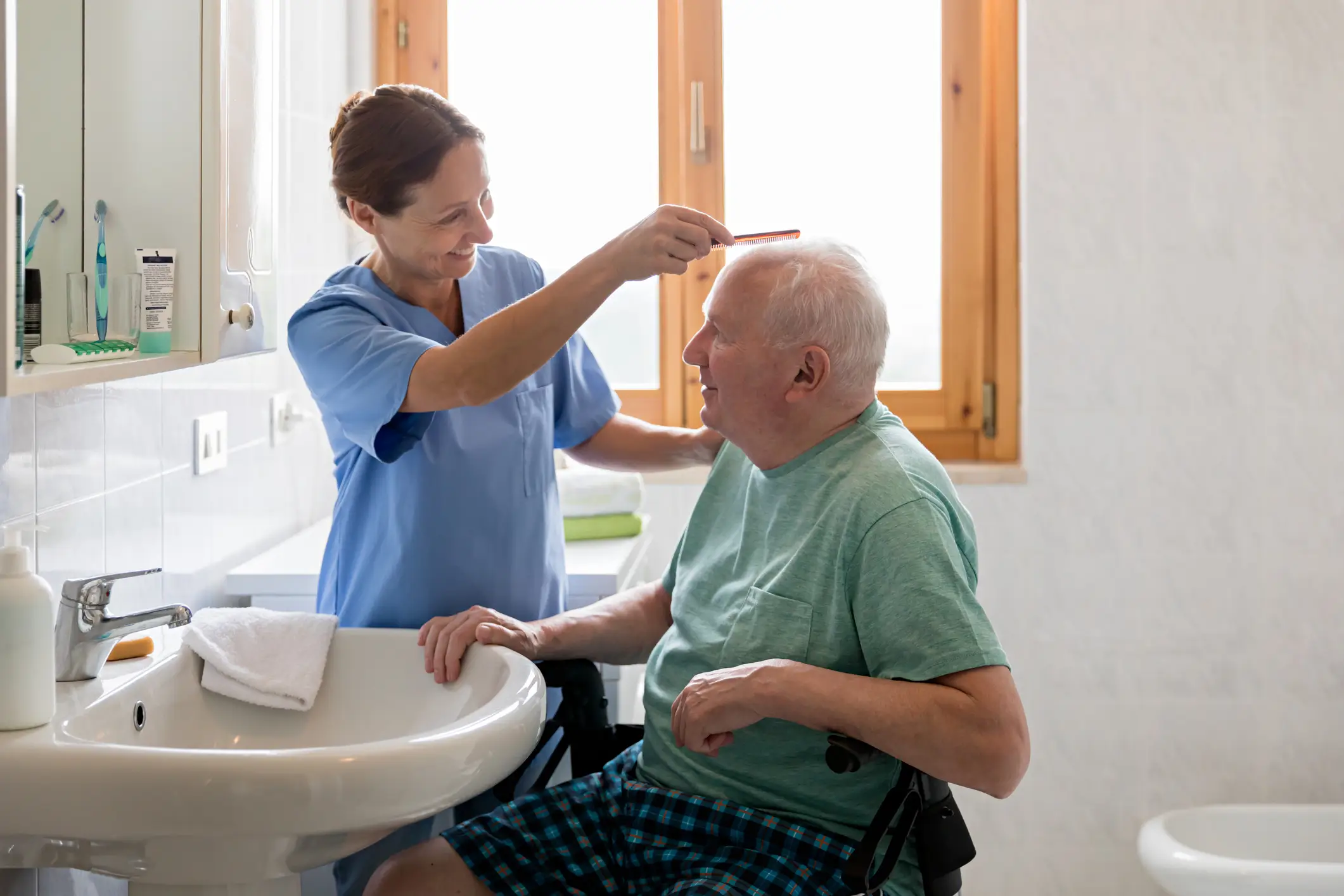 Bathroom and Toileting Assistance at Home for Seniors with Dignity and Care